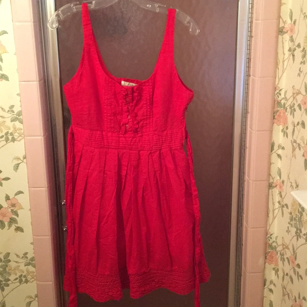 Size medium red dress